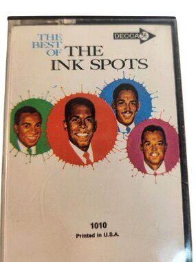 The Best Of The Ink Spots Cassette Tape 1010 Decca Records Classic Hits